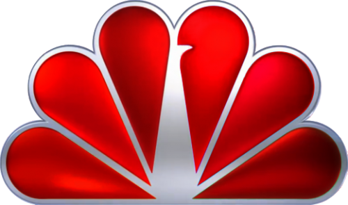 Nbc Logo Valentine Days - Red Nbc Logo Png (500x295)