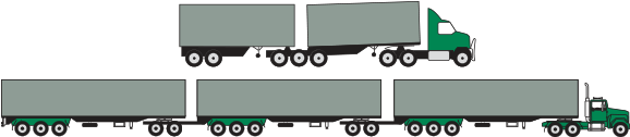 Icon Set 1 Mc - Trailer Truck (600x200)