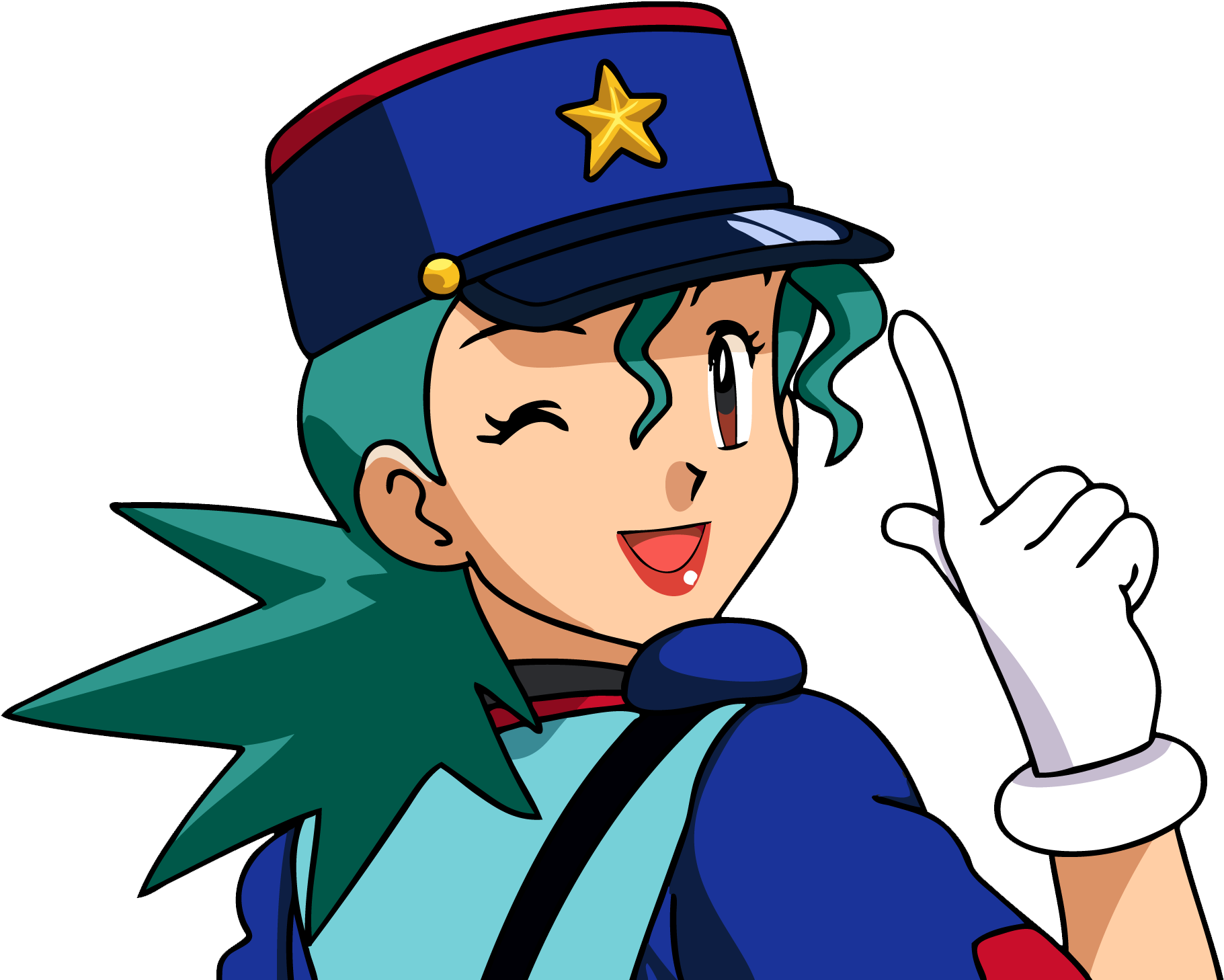 Oficial Jenny Pk 4 By Exsplo - Officer Jenny Pokemon Png (1941x1461)