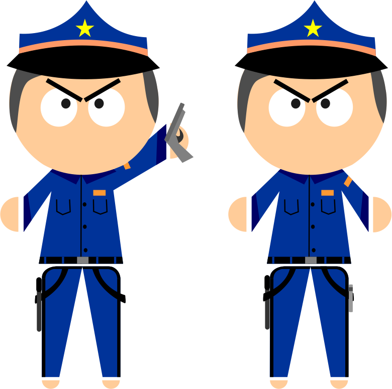 Personagem-policial - Policiais Desenho (780x775)