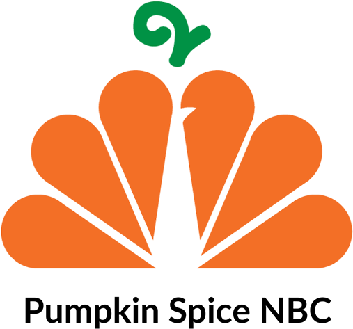 Now Get Your Logo Pumpkin-ized - Nbc Logo Black Png (600x600)