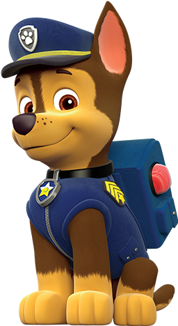 Cachorro Policial O Chase Pode Farejar Muito Bem Fazendo - Paw Patrol Main Character (600x556)