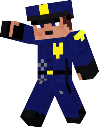 Polícia - Minecraft (322x412)