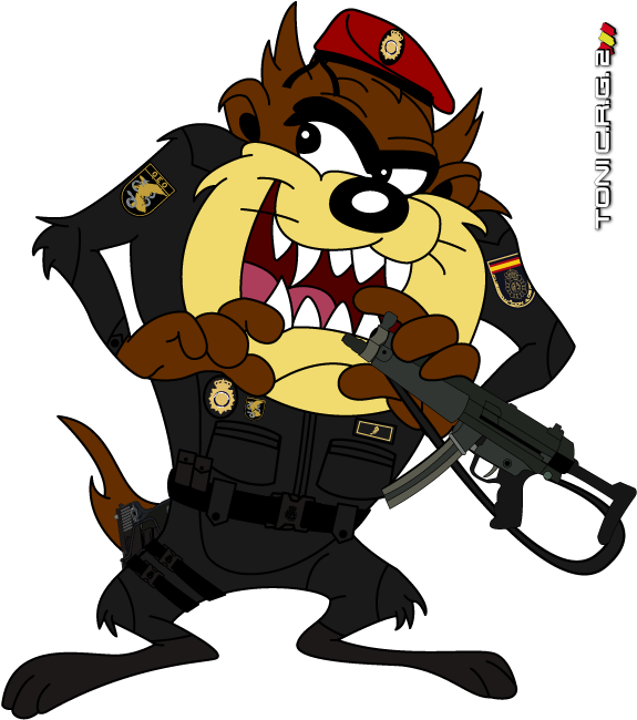 Imagen - Tasmanian Devil Looney Tunes (580x656)
