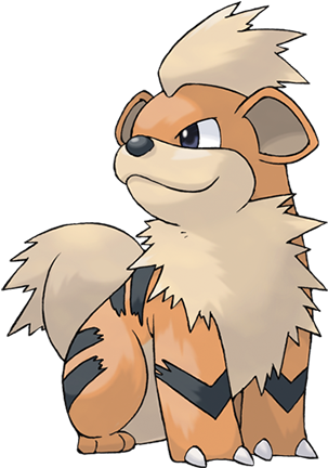 Policial) - Pokemon Growlithe Render (475x475)