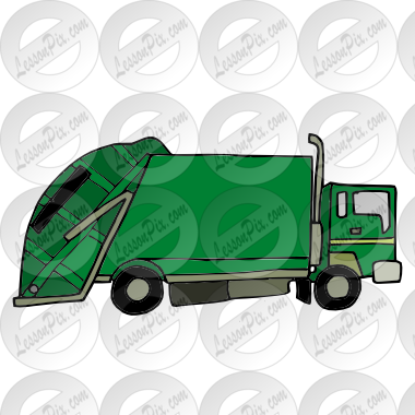Garbage Truck Picture - Illustration (380x380)