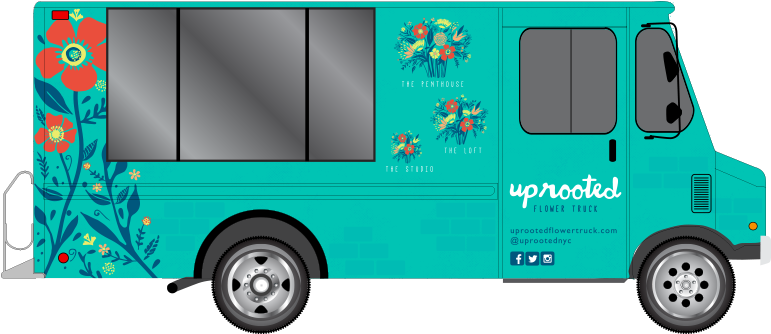 Uprooted Flower Truck - Van (800x377)