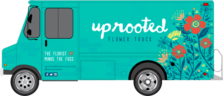 Uprooted Flower Truck - Flower Shop Truck (800x377)
