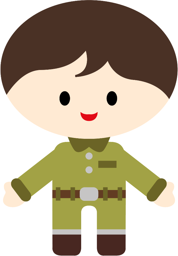 Polícia * Exército* Marinha - Bebe Exercito Desenho Png (625x900)