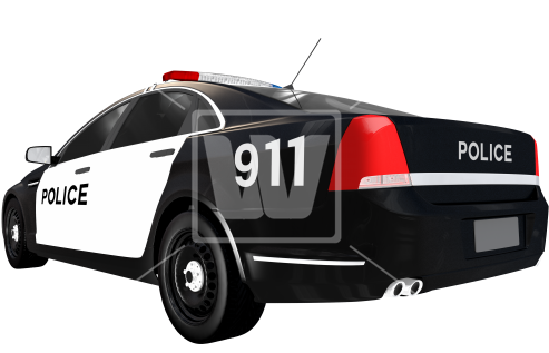 Police Car Officer Clip Art Cliparts Transpa Png - Police Car Back Png (550x351)