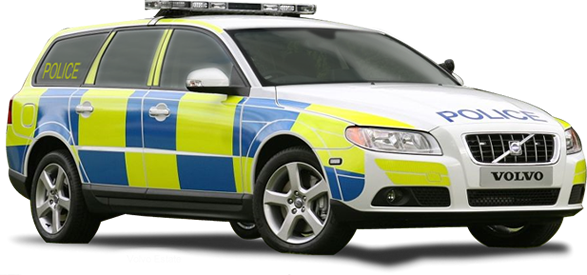 Police Car Png Images Free Download - Police Car Uk No Background (587x275)