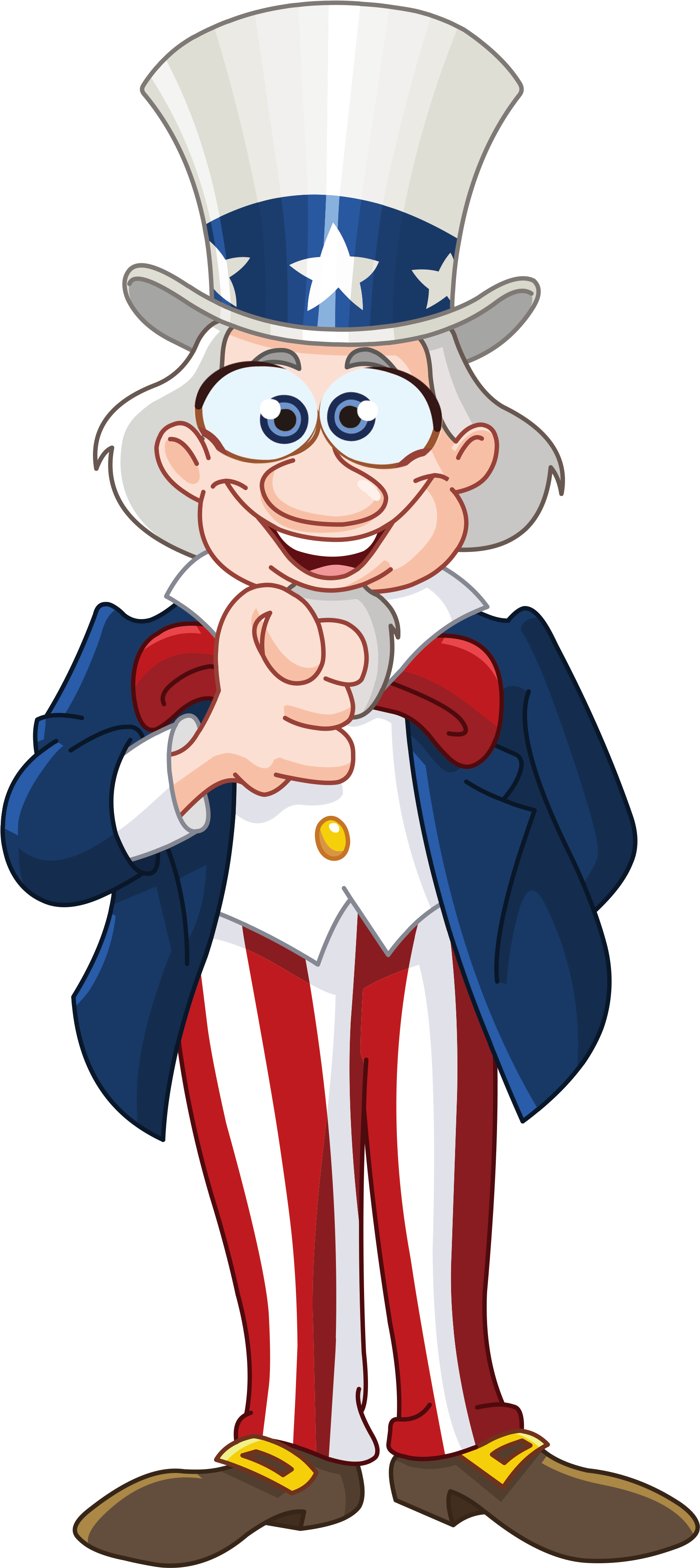 Uncle Sam Royalty-free Stock Photography Clip Art - Uncle Sam Royalty-free Stock Photography Clip Art (2476x4345)