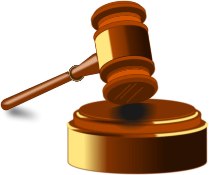 Gavel 1 Gavel - Law Hammer Logo Png (800x800)