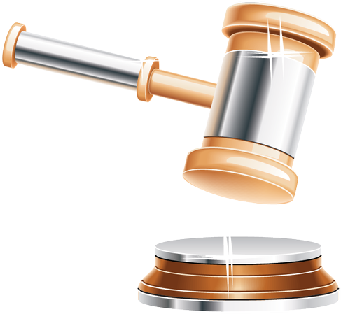 Auctioneer Gavel Clipart - Auction Gavel Png (512x512)