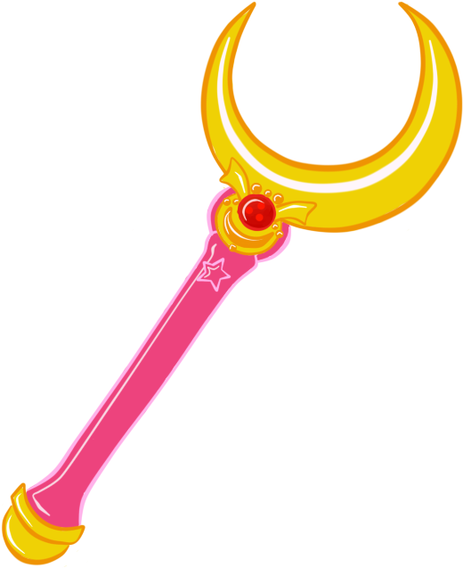 Sailor Moon Wand Clipart (600x758)