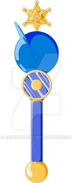 Sailor Mercury Lip Rod By Earthstar01 - Mercury Planet Power Make Up (600x600)
