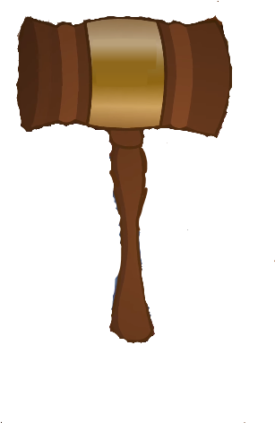 Judge Gavel Body - Judge Gavel Inanimate Insanity (323x476)