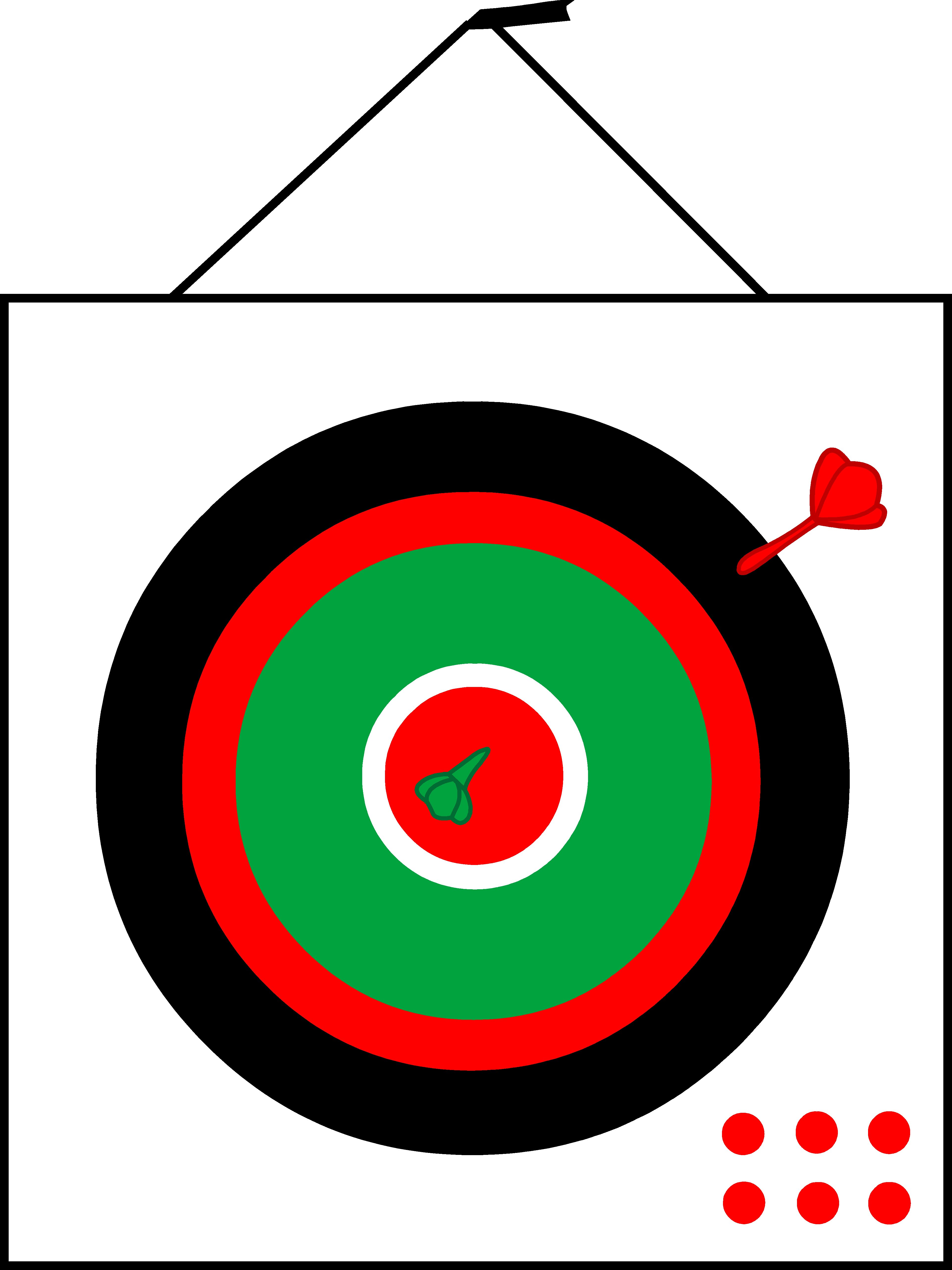 Simple Dartboard Design - Simple Dart Board (3845x5130)