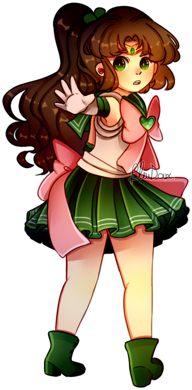 Sailor Moon Sailor Jupiter By Bleudoux - Sailor Moon Sailor Jupiter C (894x894)