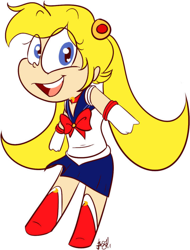 Sailor Moon Chibi By Befishproductions - Chibi (793x1007)