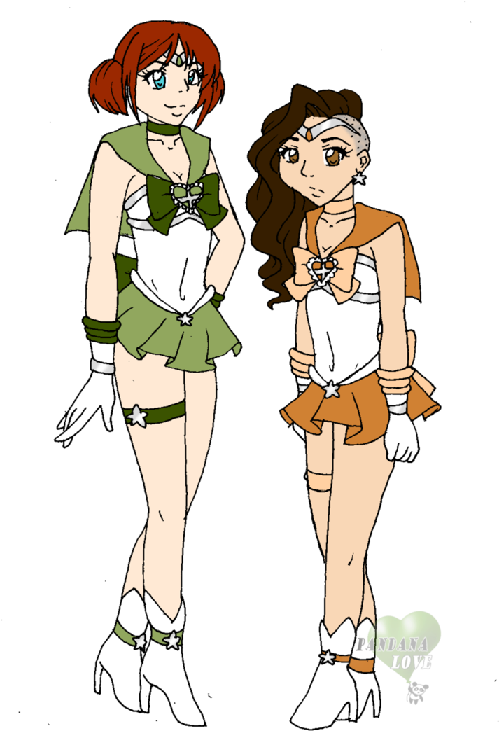 Ce-sailor Tyche And Nibiru By Pandanalove - Cartoon (760x1052)