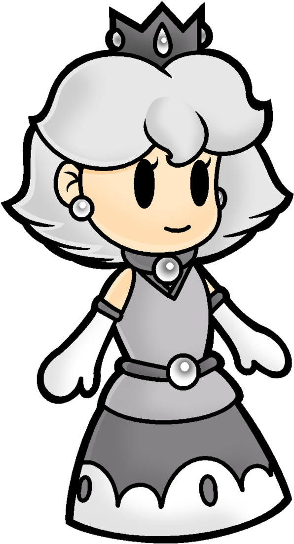 Princess Mist By Mini Bacon Lace - Paper Mario Princess Oc (698x1146)