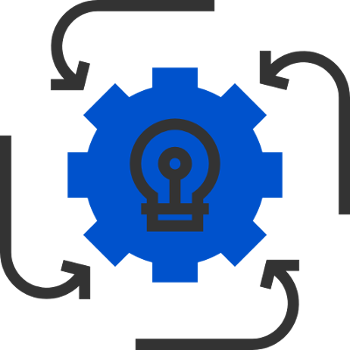 Optimy Comes Bundled With A Series Of Features To Help - Business Innovation Icon (350x350)