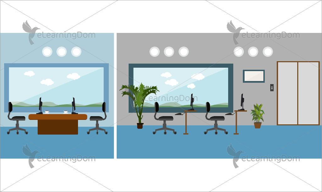 Office Background Cliparts - House (1024x613)