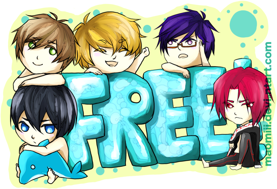 Iwatobi Swim Club By Kittyalyst On Deviantart - Free Iwatobi Swim Club Drawings (1039x768)