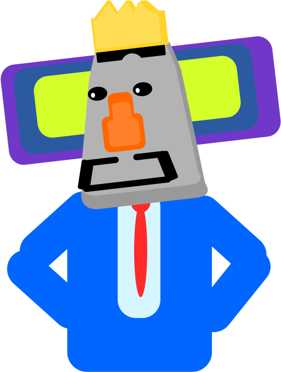 Free Abstract Cartoony Space King - Katamari Damacy (566x800)