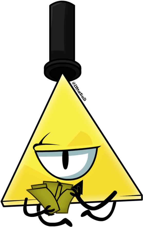 Bill Cipher By Materile9 - Bill Cipher Gracity Falls Fanart (600x915)