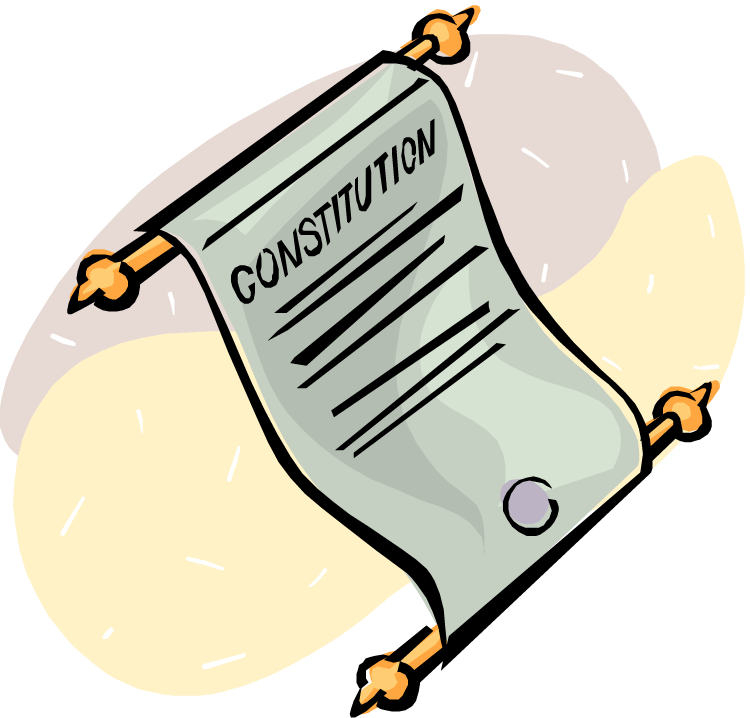 The First American Government - Articles Of The Constitution Clipart (750x718)