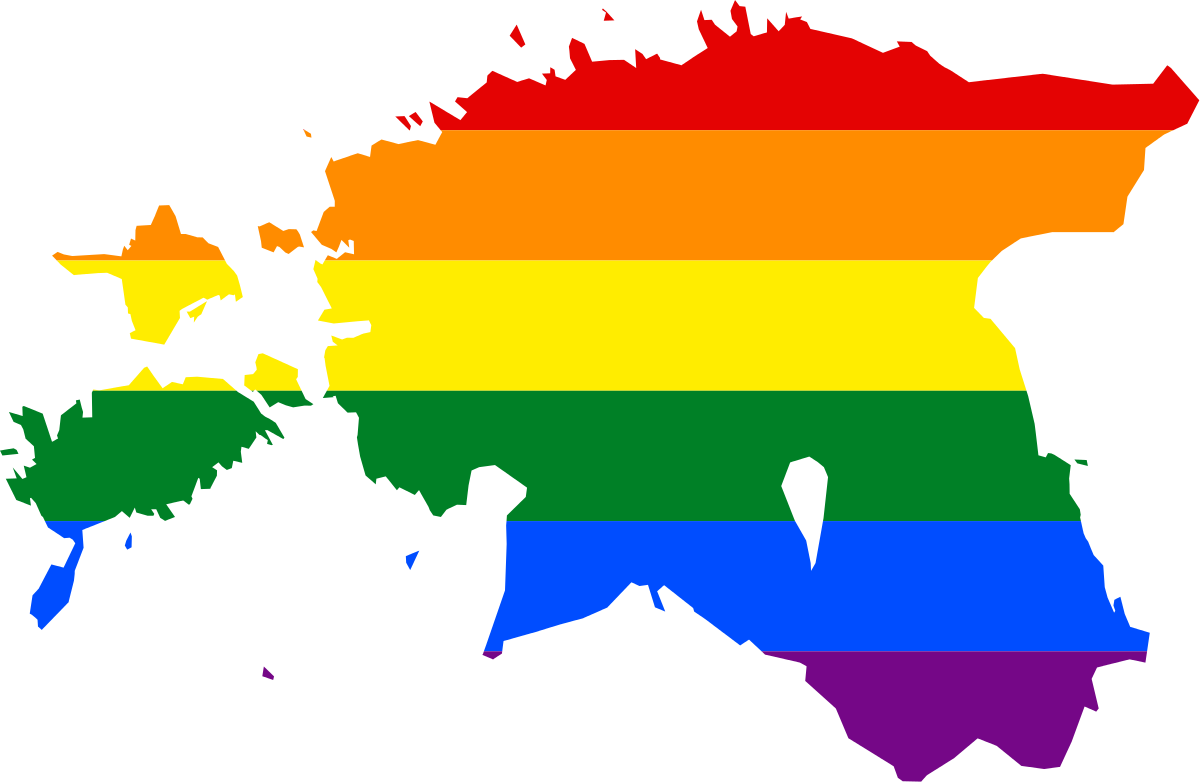 Estonia Rainbow Pride Flag And Map Baby Blanket (1200x782)