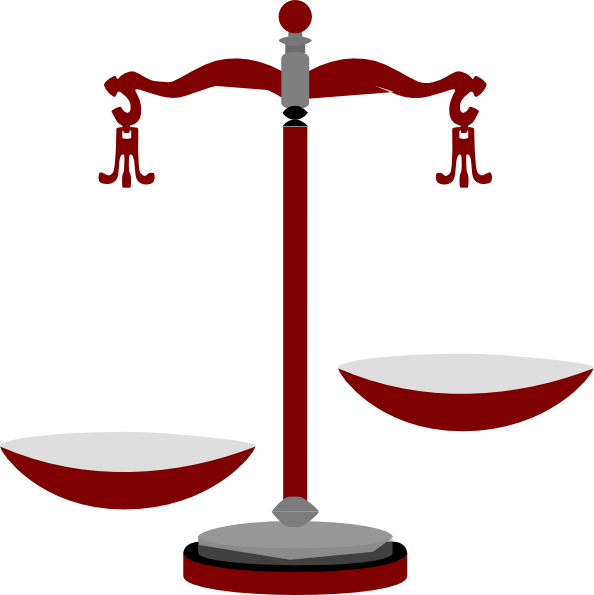 Criminal Justice Judge Logo Crime - Scales Of Justice Transparent (594x595)