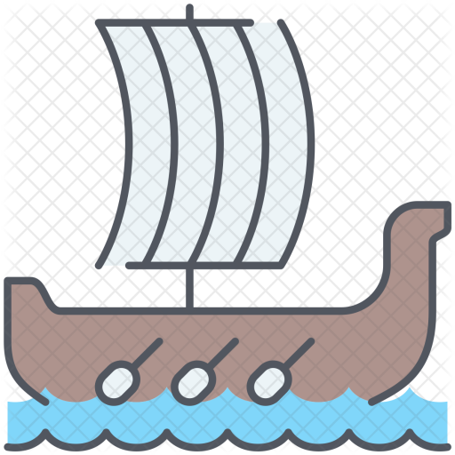 Roman Icon - Viking Ships (512x512)