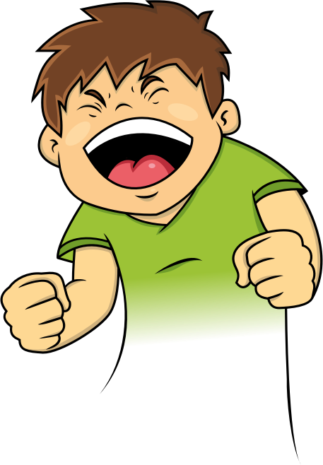 Jump Clipart Elated - Gritar Png (457x658)