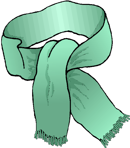 How To Handle The Heat If The Electricity Fails - Green Scarf Clip Art (534x604)