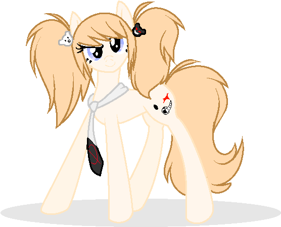 Junko Enoshima Mlp By Luckyjokerz - Junko Enoshima Mlp (666x661)