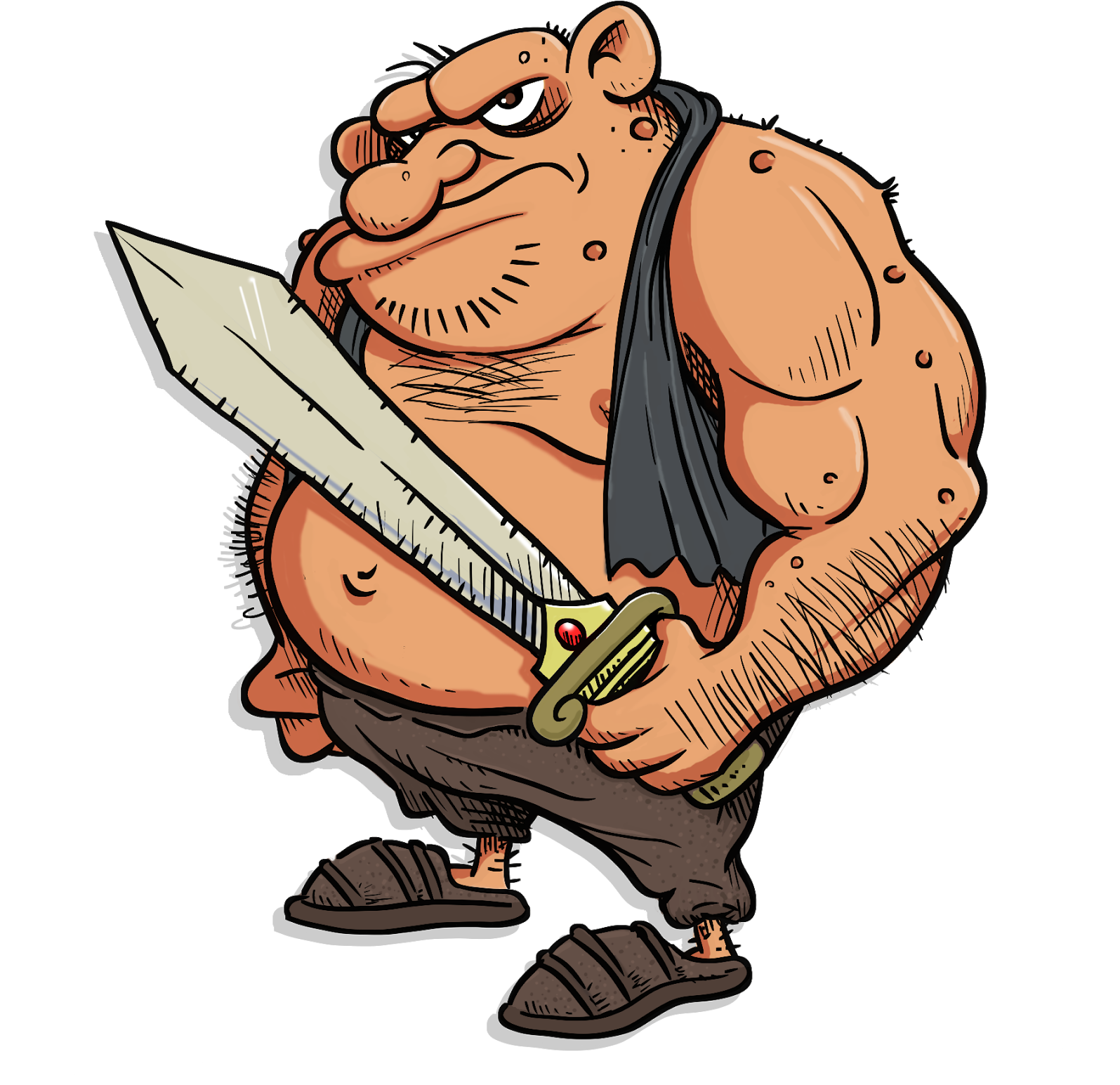 The Full Color Version Of The Ogre On A Dark Background - The Full Color Version Of The Ogre On A Dark Background (1600x1600)