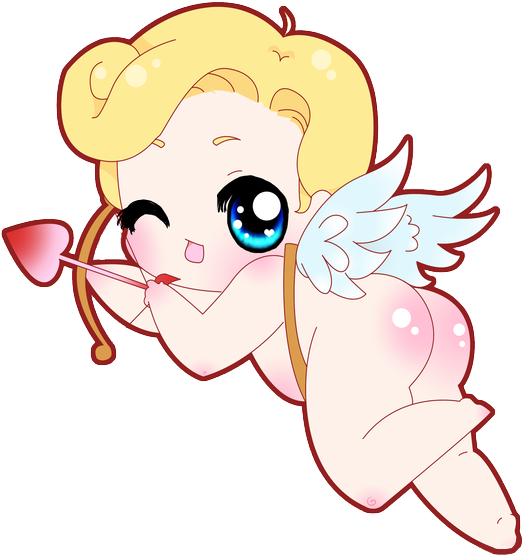 Free Cupid Clipart - Cupid Cute (726x666)