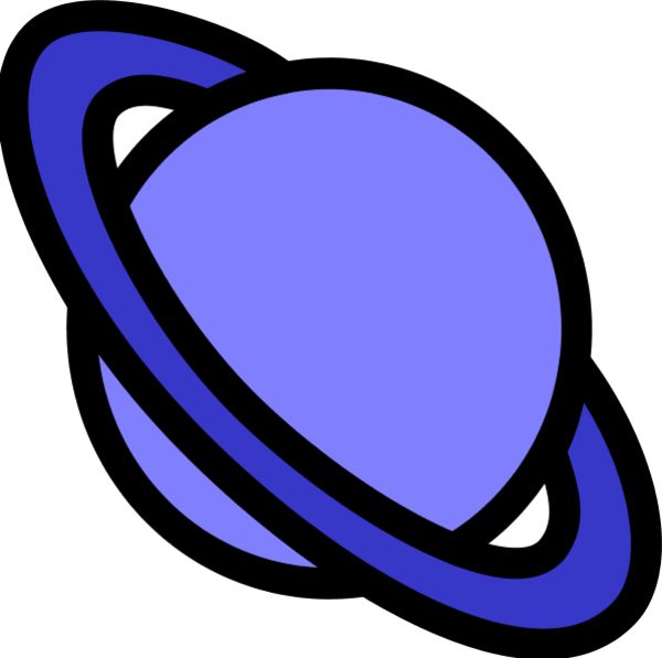 Planet Icon Vector Clip Art - Planet Icon Vector Clip Art (600x597)