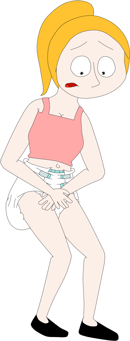 Gift For Mydlsecretlife By Tomtom64 Gift For Mydlsecretlife - Rick And Morty Diaper Comic (780x1492)