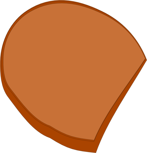 Bread Slice Clip Art At Clker - Bread Slice Clip Art At Clker (576x597)