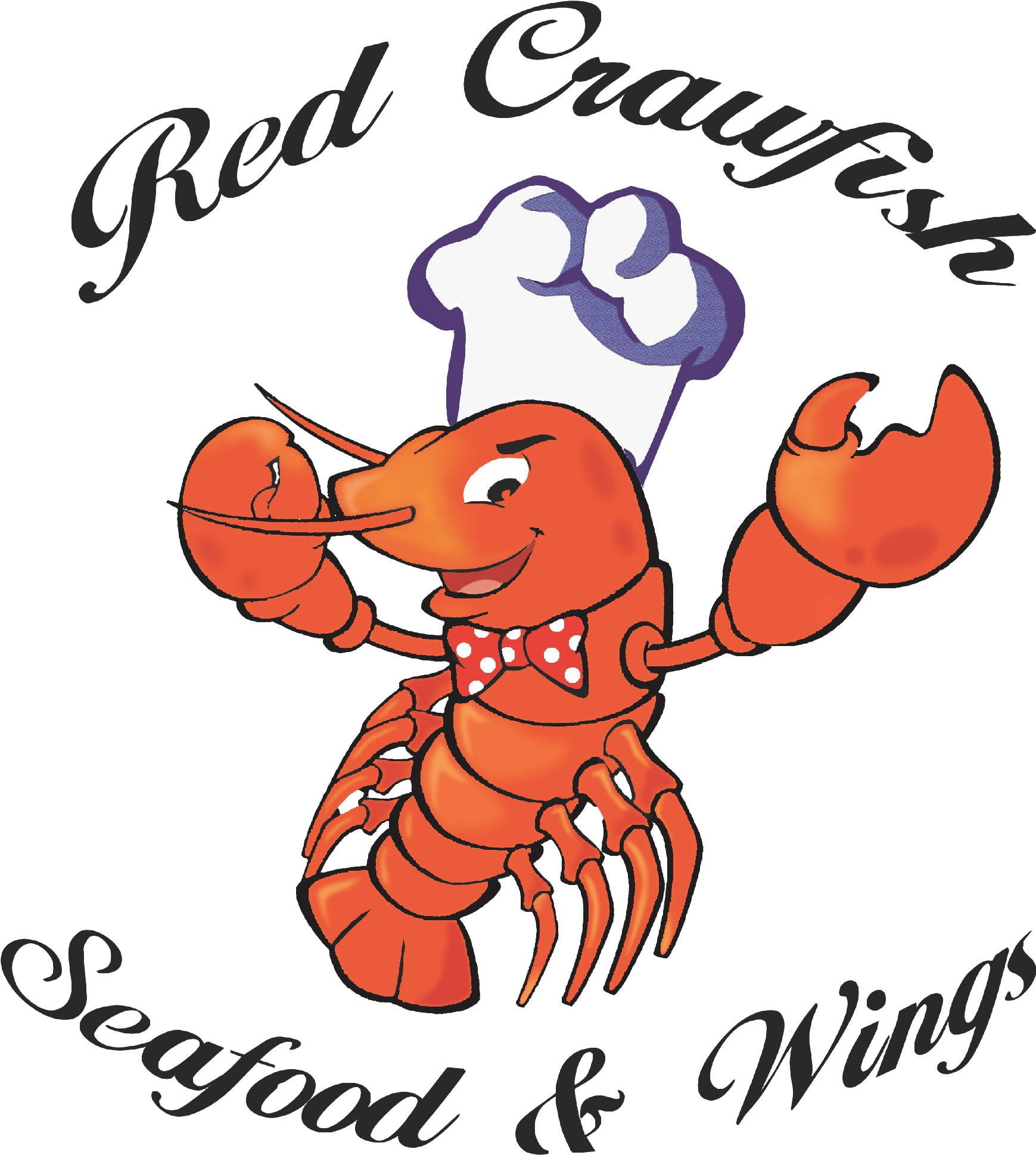 Red Crawfish Logo Clipped Rev - Red Crawfish (1978x2120)