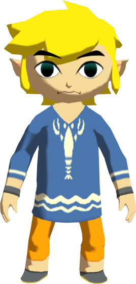The Only Shirt I Really Wanted In Botw - Wind Waker Lobster Shirt (268x560)