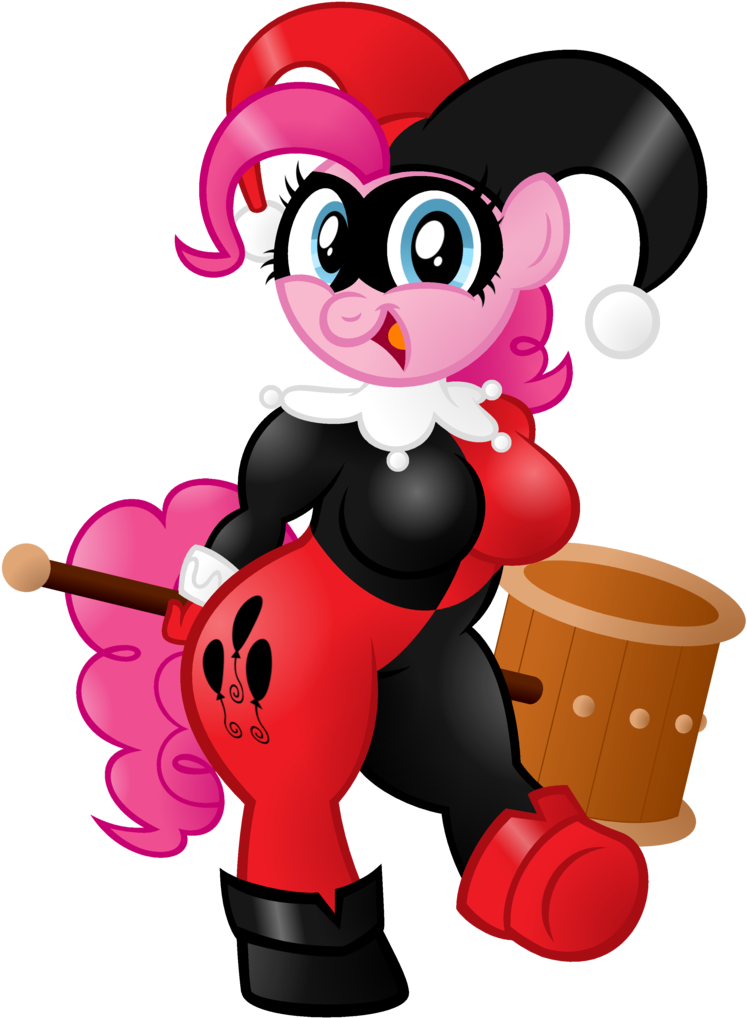 Harley Pie By Aleximusprime - Pinkie Pie Harley Quinn (1024x1428)