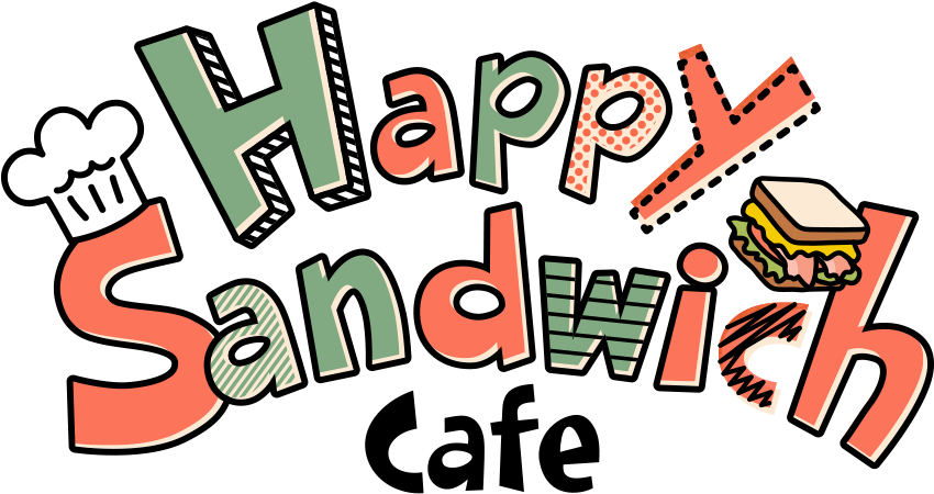 Happy Sandwich Cafe - Sandwich Shop Clipart (900x460)