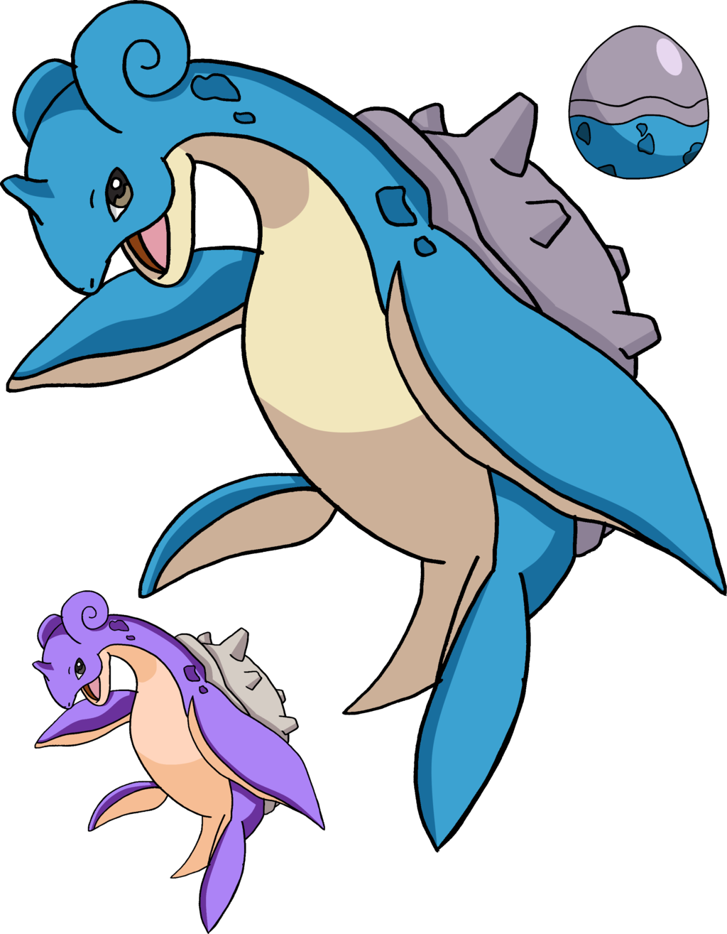 Lapras By Tails19950 - First Evolution Of Lapras (1024x1315)