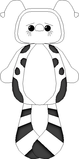 For Her Blog Click Here - Cartoon (335x669)