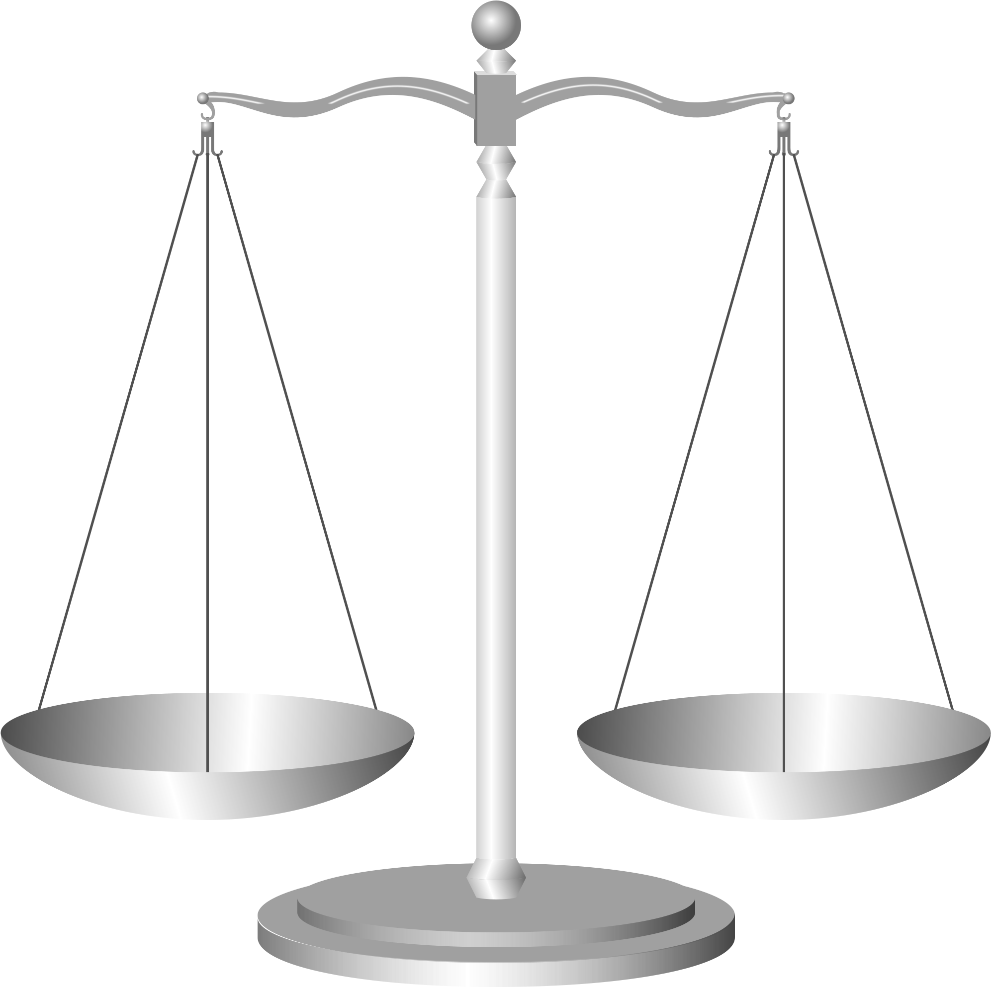 Fop Clipart - Scale - Scales Of Justice Transparent (2000x2000)
